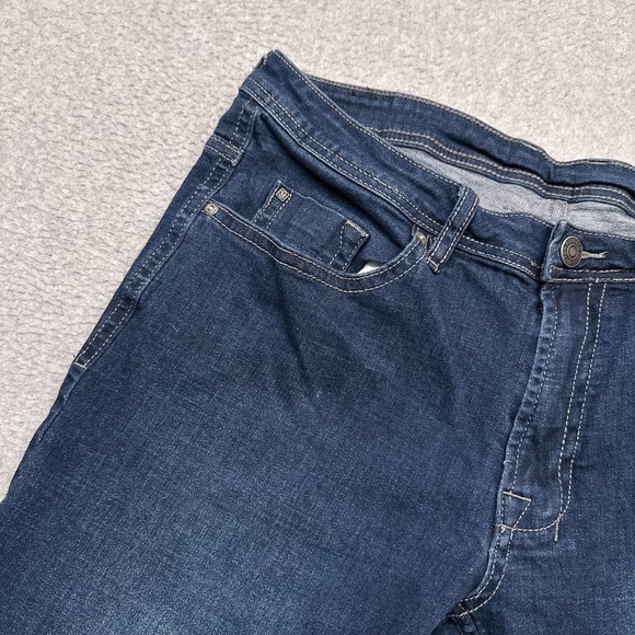 Buffalo David‎ Bitton Jeans Men's 34x31 Blue Jackson Straight Stretch Denim - Picture 5 of 11